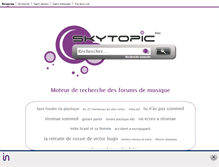 Tablet Screenshot of musique.skytopic.org