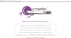 Desktop Screenshot of jeux.skytopic.org