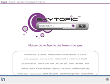 Tablet Screenshot of jeux.skytopic.org